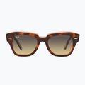Sonnenbrille Ray-Ban State Street brown/brown gradient 2