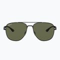 Sonnenbrille Ray-Ban RB3683 black/green g-15 polarized 2