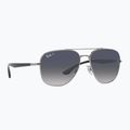 Sonnenbrille Ray-Ban RB3683 brass/blue grey polarized