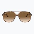 Sonnenbrille Ray-Ban Bill havana brown/transparent brown 2