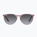 Kinder-Sonnenbrille Ray-Ban Erika transparent violet/grey gradient 2