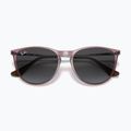 Kinder-Sonnenbrille Ray-Ban Erika transparent violet/grey gradient 3