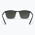 Sonnenbrille Ray-Ban RB3686 Polarized+ Lenses matte black/dark grey polarized+ 5