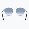 Sonnenbrille Ray-Ban New Round silver/blue 5