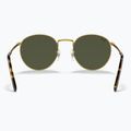 Sonnenbrille Ray-Ban New Round gold/green 5