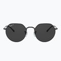 Sonnenbrille Ray-Ban Jack black/black polarized 2