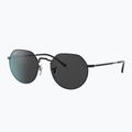 Sonnenbrille Ray-Ban Jack black/black polarized 4