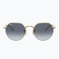 Sonnenbrille Ray-Ban Jack arista gold/blue grey 2