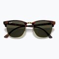 Sonnenbrille Ray-Ban Clubmaster Classic tortoiseshell/gold/green g-15 3