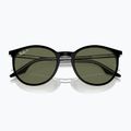 Sonnenbrille Ray-Ban RB2204 transparent black/green polarized 3