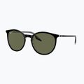 Sonnenbrille Ray-Ban RB2204 transparent black/green polarized 4