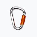 Klettern Technologie Hms Snappy Cf Twist Lock Karabiner L4600006 silber-orange 2C46000ZPE