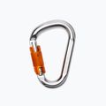 Klettern Technologie Hms Snappy Cf Twist Lock Karabiner L4600006 silber-orange 2C46000ZPE 2