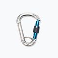 Klettern Technologie Konzept Hms Spring Bar Sg Karabiner L338/02 silber-blau 2C3380LXTZ