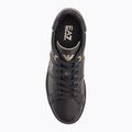 EA7 Emporio Armani Classic Logo dreifach schwarz/ gold Schuhe 5