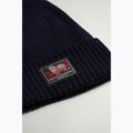 Herren-Wintermütze Woolrich Legacy Patch Beanie melton blue 3