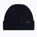 Herren-Wintermütze Woolrich Knitted Ribbed Beanie melton blue