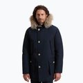 Gefütterter Herrenmantel Woolrich Arctic Detachable Fur Parka melton blue