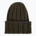 Damen Wintermütze Woolrich Chunky Beanie dark green