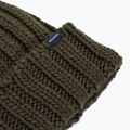 Damen Wintermütze Woolrich Chunky Beanie dark green 3
