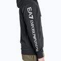 Herren Hoodie Sweatshirt EA7 Emporio Armani Train Logo Series Hoodie Extended Logo Coft night blue/white logo 4