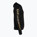 Herren Hoodie Sweatshirt EA7 Emporio Armani Train Logo Series Hoodie Extended Logo Coft black/gold logo 8
