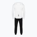 Jogginghose Herren EA7 Emporio Armani Train Core ID Hoodie Coft white/black 2