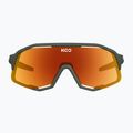 Koo Demos grün matt/orange verspiegelte Sonnenbrille 2