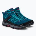 CMP Rigel Mid Kinder-Trekking-Stiefel blau 3Q12944J 5