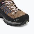 Trekkingschuhe Damen CMP Rigel Mid Wp castoro 7