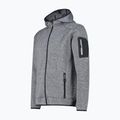 Sweatshrit Hoodie Herren CMP 3H60847N ice/ titanio/ nero 3