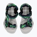 CMP Hamal Kindersandalen b.blau/verde fluo 3