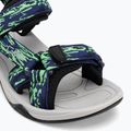 CMP Hamal Kindersandalen b.blau/verde fluo 7