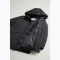 Herren Woolrich Polar High Collar Parka schwarz 6