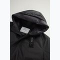 Herren Woolrich Polar High Collar Parka schwarz 7