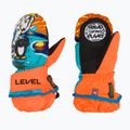 Skihandschuhe Kinder Level Animal orange