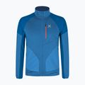 Sweatshrit Hoodie Herren Montura Thermal Grid 2 Maglia deep blue/ orange