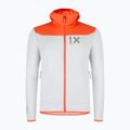 Sweatshrit Hoodie Herren Montura Altitude Maglia quiet grey/ orange