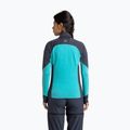 Montura Rise Maglia Damen Sweatshirt türkis/graphitblau 2