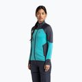 Montura Rise Maglia Damen Sweatshirt türkis/graphitblau 3