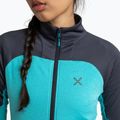 Montura Rise Maglia Damen Sweatshirt türkis/graphitblau 4