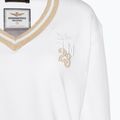 Aeronautica Militare Lady V-Neck Sweatshirt bianco ottico 3