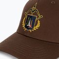 Herren Aeronautica Militare Baumwolle mit Emblem Schokolade Baseballmütze 3