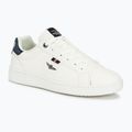 Herren Aeronautica Militare Eco Leder Mit Adler aus weißer Schuhe