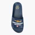 Herren Aeronautica Militare Strand blau Flip-Flops 5