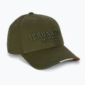 Herren Aeronautica Militare Basic mit Metalladler militärisch grün Baseballkappe