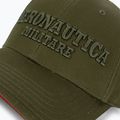 Herren Aeronautica Militare Basic mit Metalladler militärisch grün Baseballkappe 3