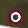 Herren Aeronautica Militare Basic mit Metalladler militärisch grün Baseballkappe 4
