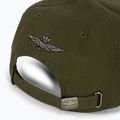 Herren Aeronautica Militare Basic mit Metalladler militärisch grün Baseballkappe 5