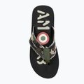 Herren Aeronautica Militare 251SC310CT3593 Tarnfarbe grün Flip Flops 5